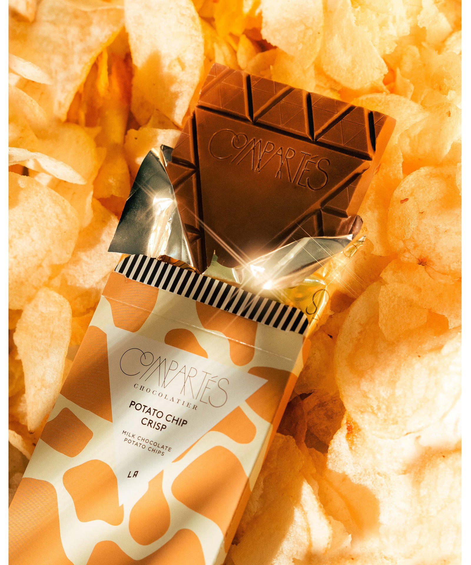 Potato Chip Crisp Chocolate Bar