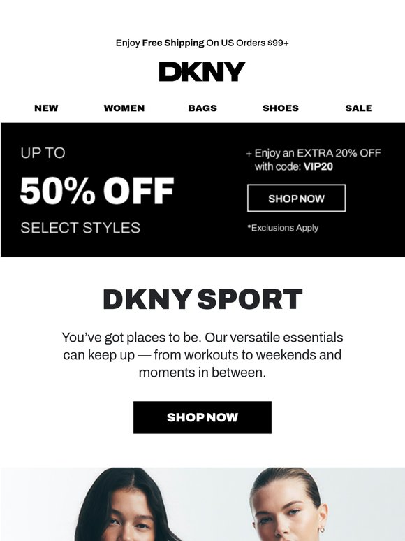 The DKNY Sport Collection | Up To 50% Off Select Styles