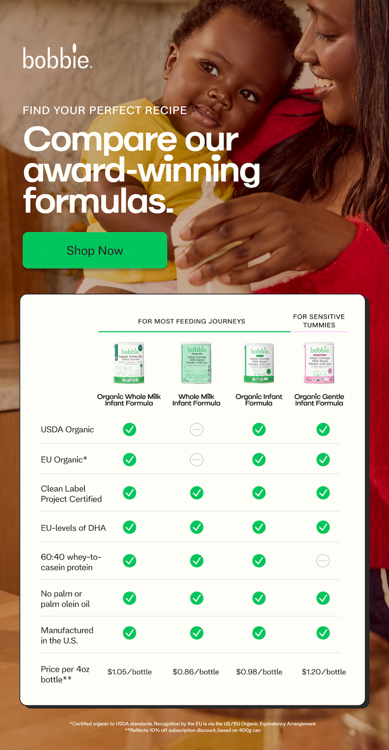 Compare our award-winning formulas
