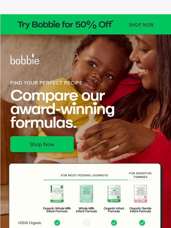 The formula comparison you’ve been looking for 👀