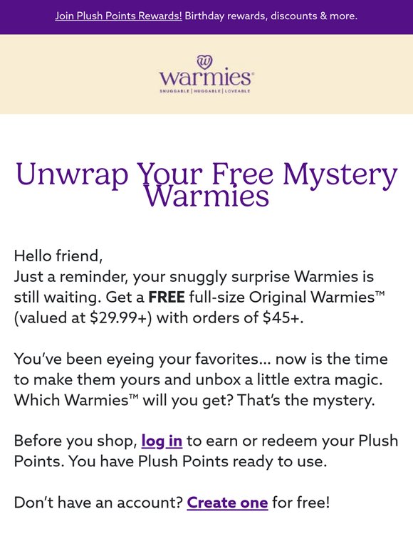 Don’t miss your FREE gift!