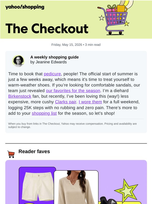 The Checkout: What are the most comfortable sandals for summer?