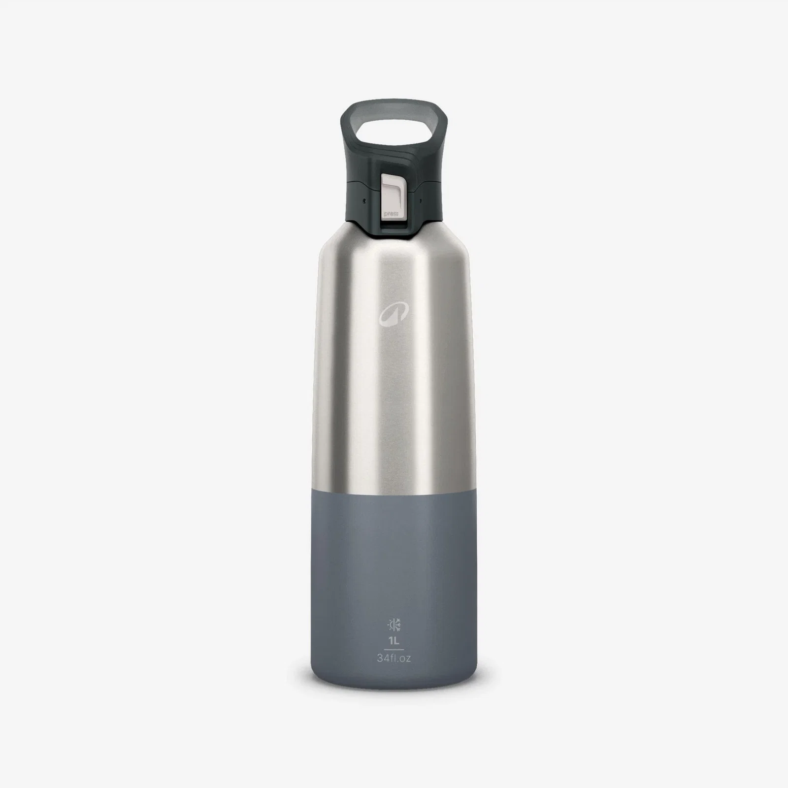 Image of Quechua MH900 Double-Wall Insulated 1 L Water Bottle