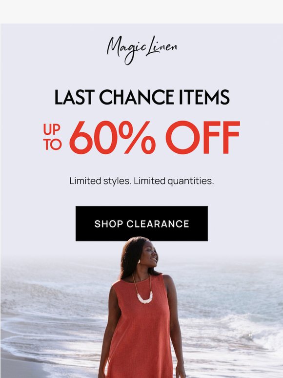 CLEARANCE