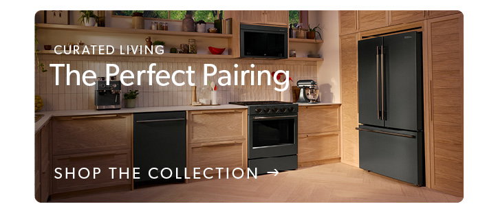 Curated Living. The Perfect Pariing. Click to shop the collecion