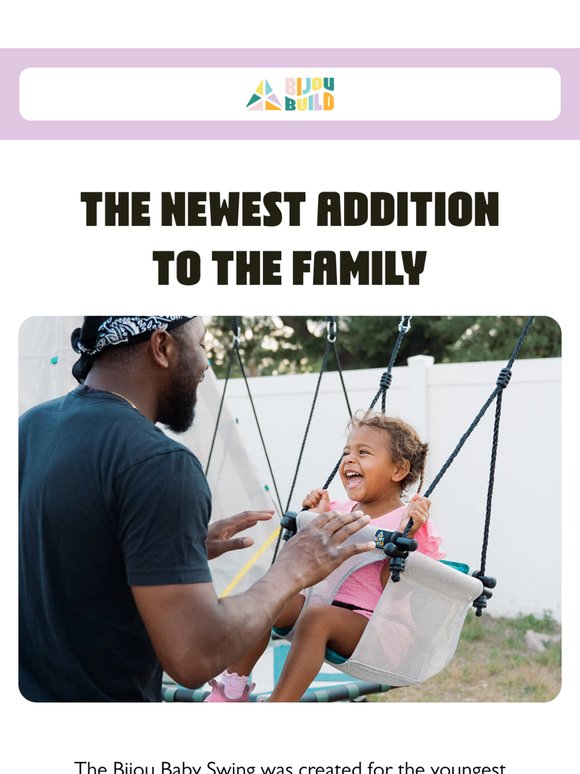 Meet the Bijou Baby Swing