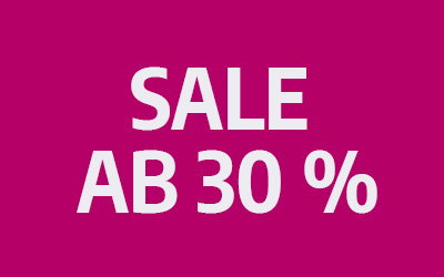 Sale ab 30 %