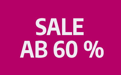 Sale ab 60 %