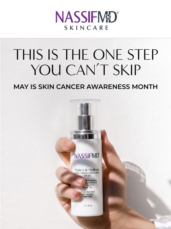 What Dr. Nassif tells patients about SPF 💜
