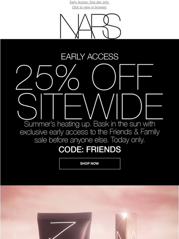 VIP Early Access 🔥 25% savings are heating up.