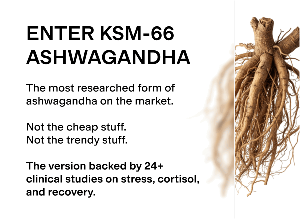 ENTER KSM-66 ASHWAGANDHA