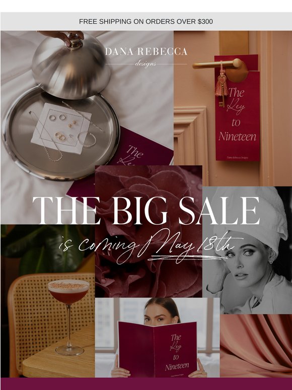 THE SALE OF THE YEAR IS COMING