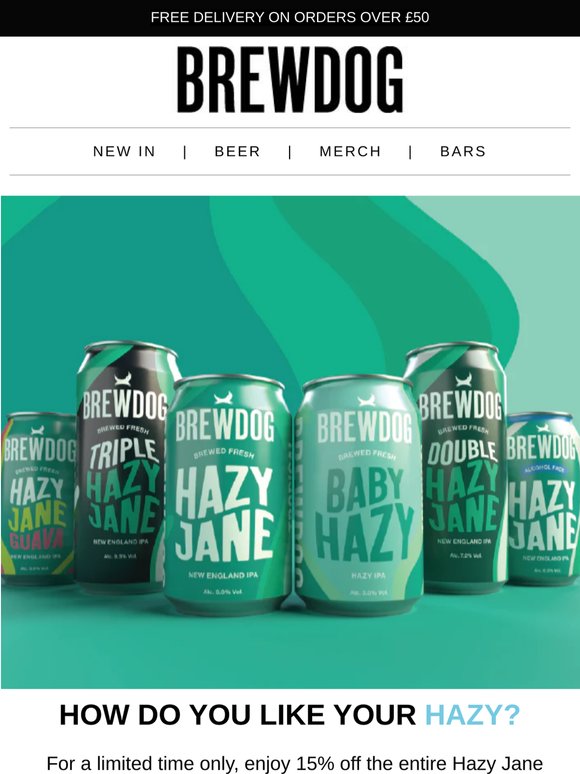 How do you like your Hazy Jane?