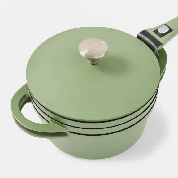 3 piece cast aluminium cookware set $69.