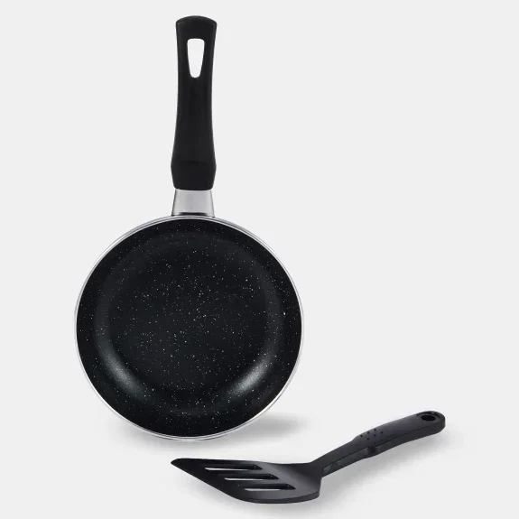 Mini frypan with egg flip $6 set.
