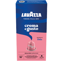 Lavazza Crema e Gusto Dolce Nespresso kompatible Kaffeekapseln