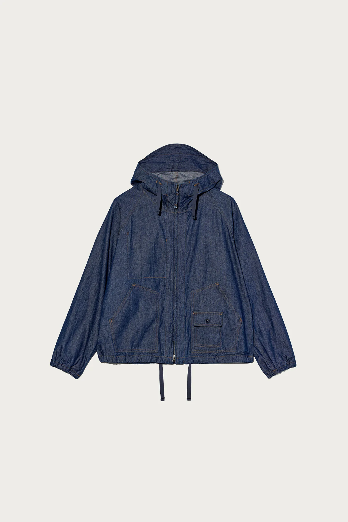 Image of Deck Parka - Indigo Industrial 8oz Denim