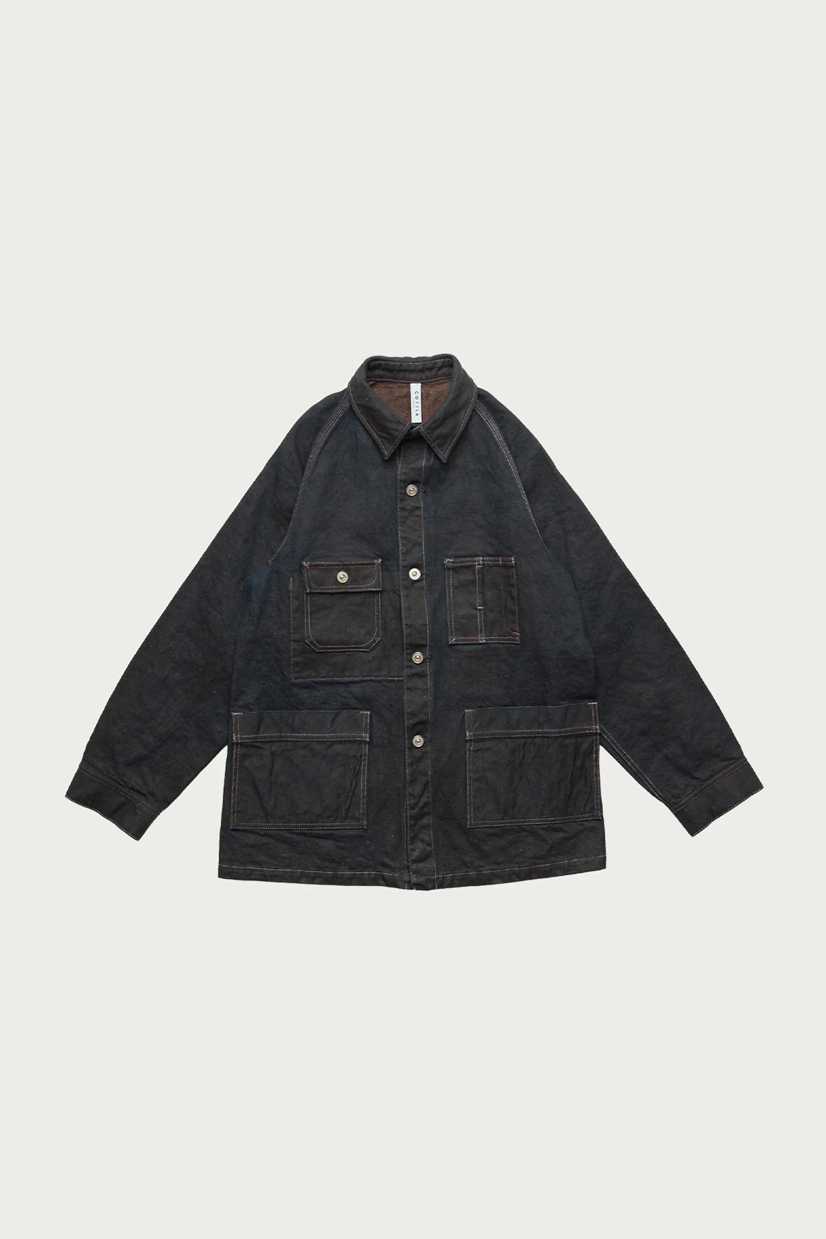 Image of C.T.L. Traveling Jacket - Kakishibu Indigo