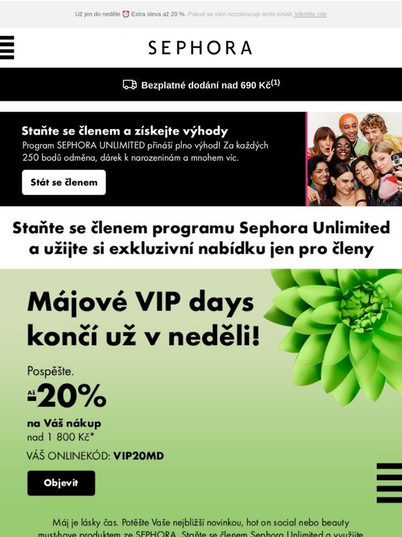 Poslední dny nabídky pro nové členy ⏰ Staňte se členem i Vy