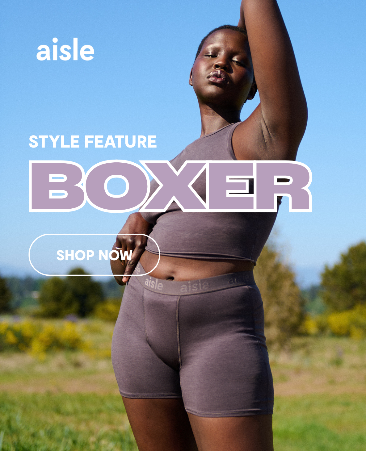 SAVE 50% OFF BOXERS UNTIL MAY 20