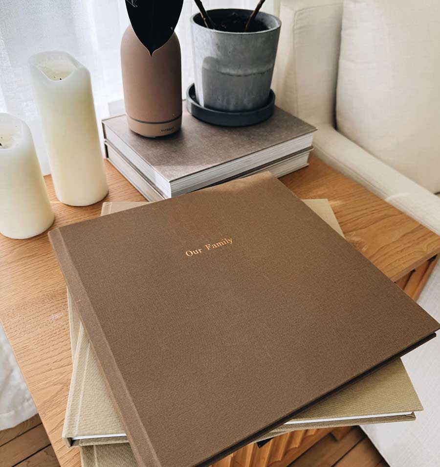 Luxury Fabric Photo Book