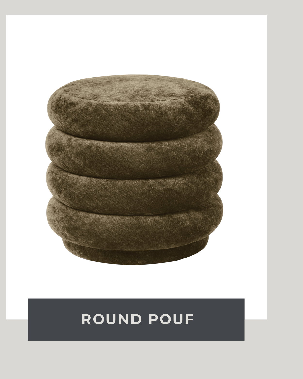 Round Pouf