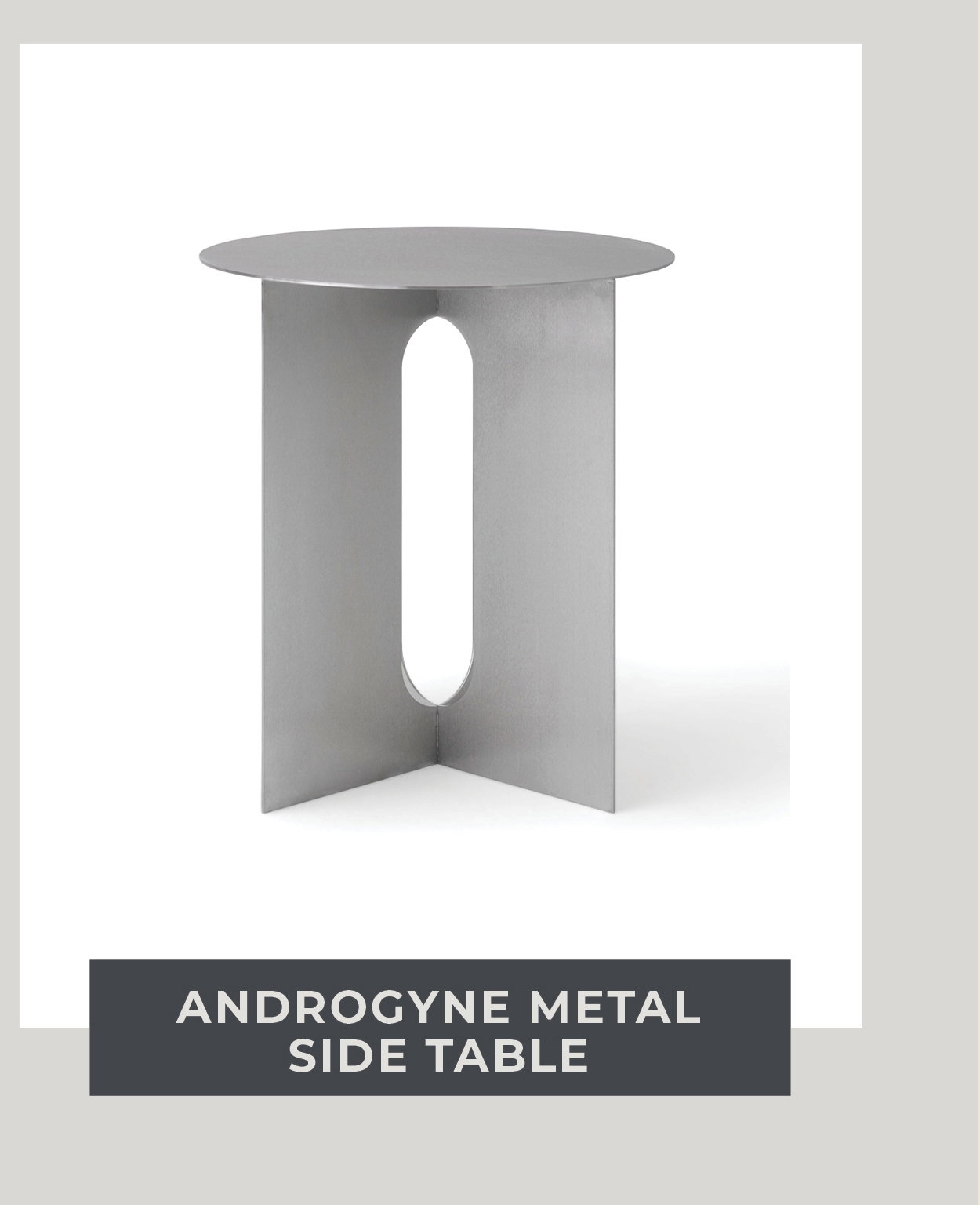 Androgyne Metal Side Table