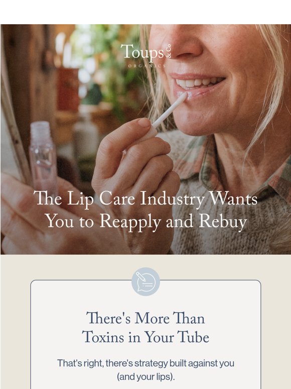 The “reapply/rebuy” lip balm scandal