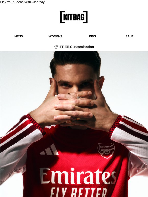 New Arsenal Kit, Available Now