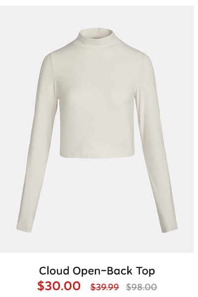 Shop Cloud Open-Back Top