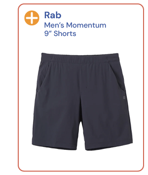 Rab Men's Momentum 9in Shorts - Beluga