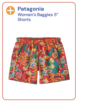 Passenger Men's Baggie's 5in Shorts - Red. 