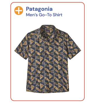Patagonia Men's Go-To Shirt - Blue. 