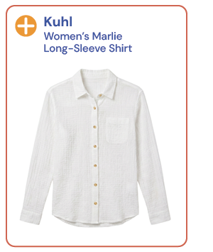 Kuhl Women's Marlie Long-Sleeve Shirt - White