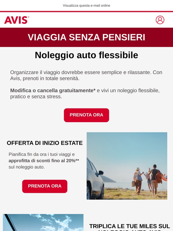 Noleggio auto senza stress e flessibile