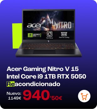 21 Aniversario Portátil Acer Gaming Nitro