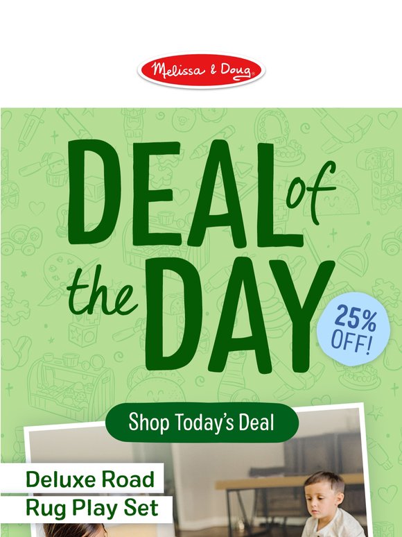 Today's Deal: 25% Off a Playtime Favorite!
