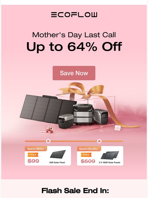 ⏳3 Days Left | Mother’s Day Final Sale Up to 64% OFF