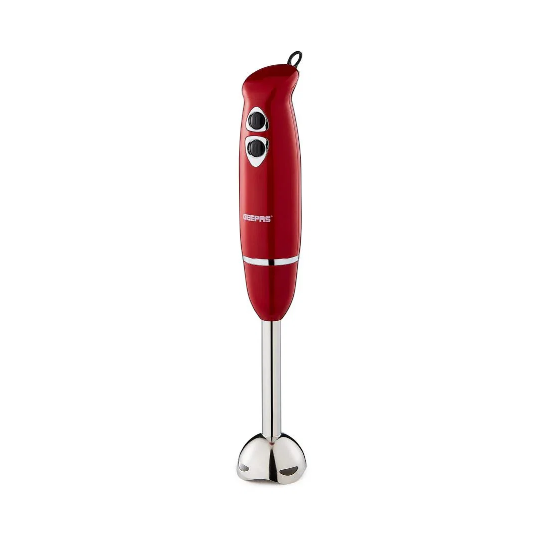 Image of 400W Retrovive Immersion Stick Hand Blender Red