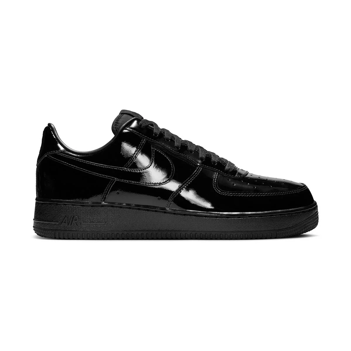 Image of Nike Air Force 1 '07 'Black Patent' Men's Shoes