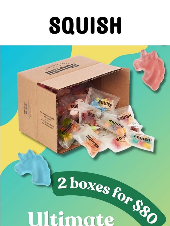 2 Ultimate Sharing Boxes for $80 🍭