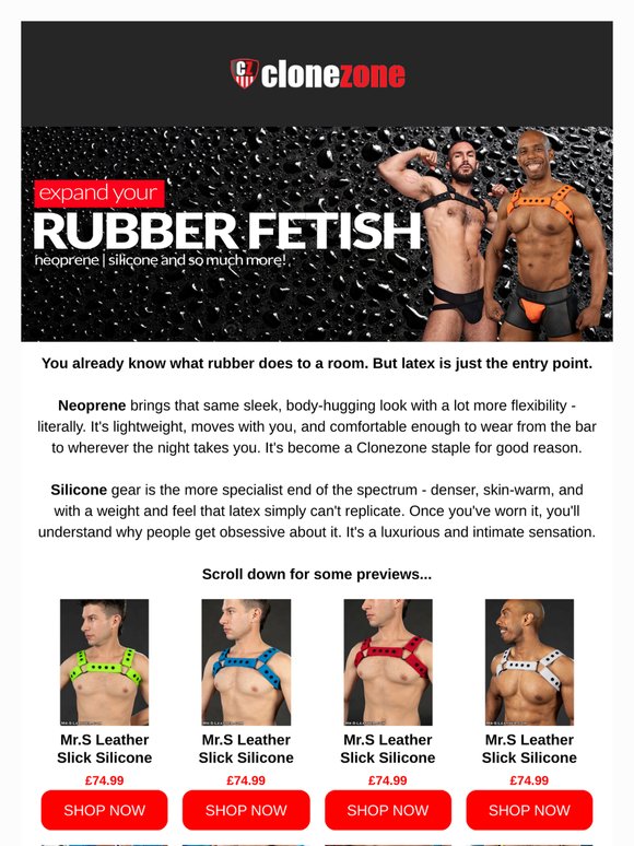 RUBBER FETISH is more than latex...