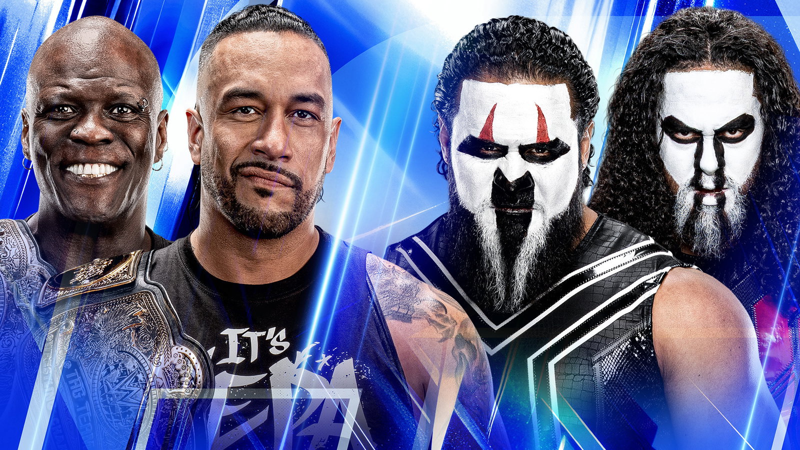 TALLA TONGA AND TAMA TONGA vs.  DAMIAN PRIEST AND R-TRUTH