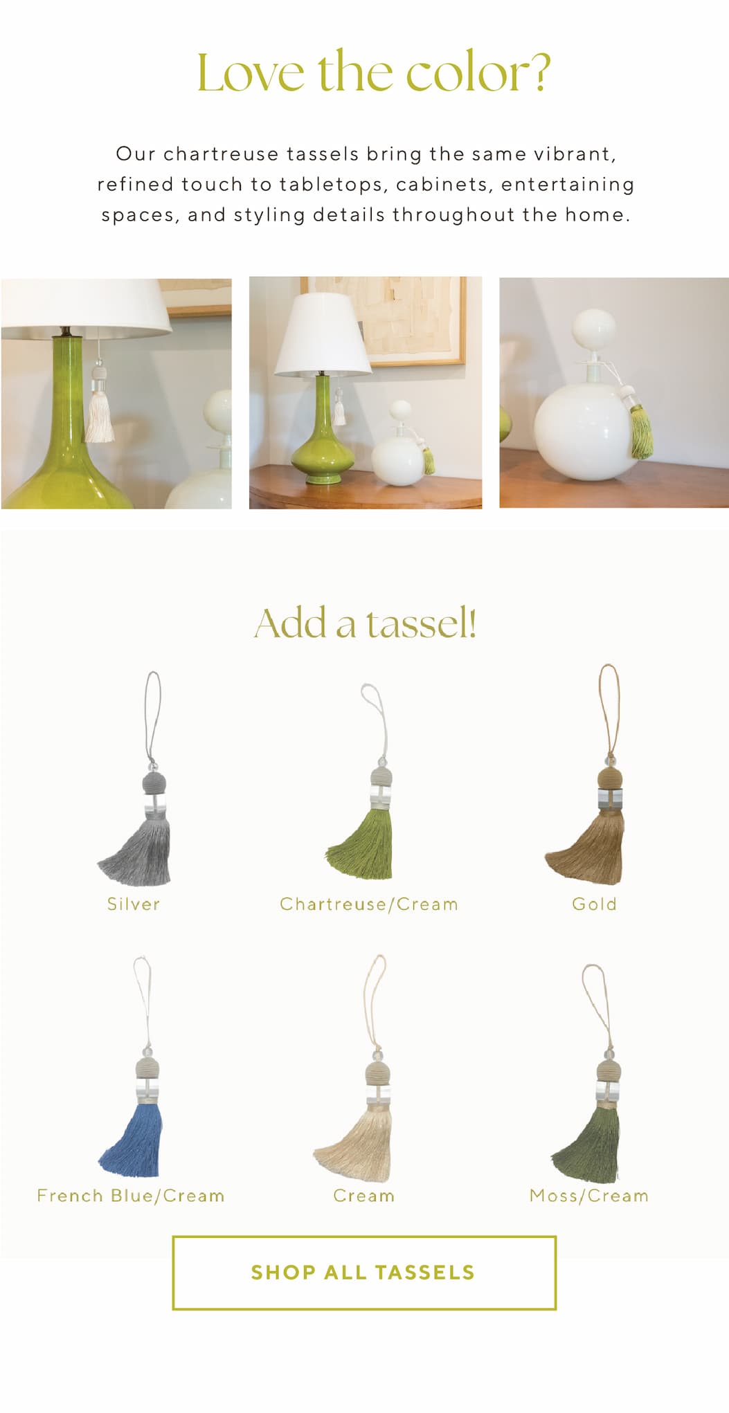 Shop Tassels