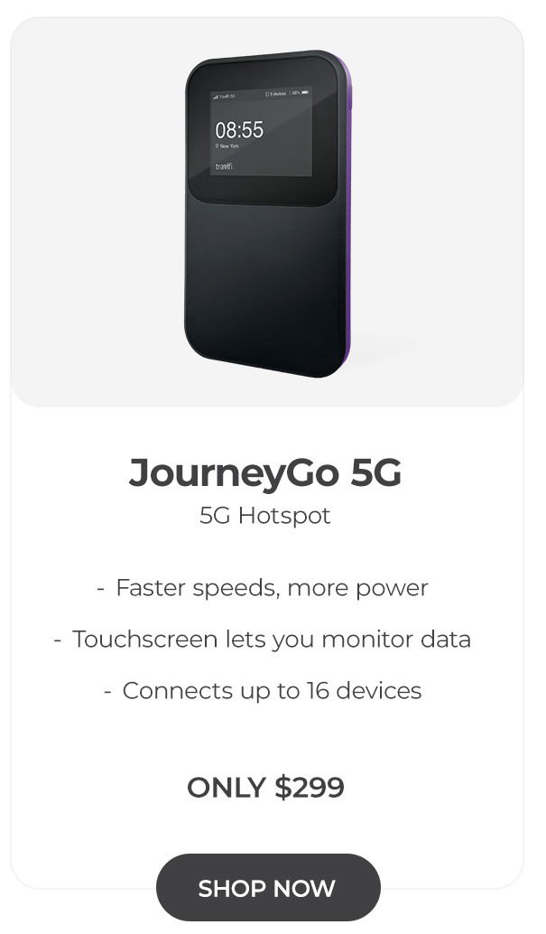 JourneyGo 5G Hotspot