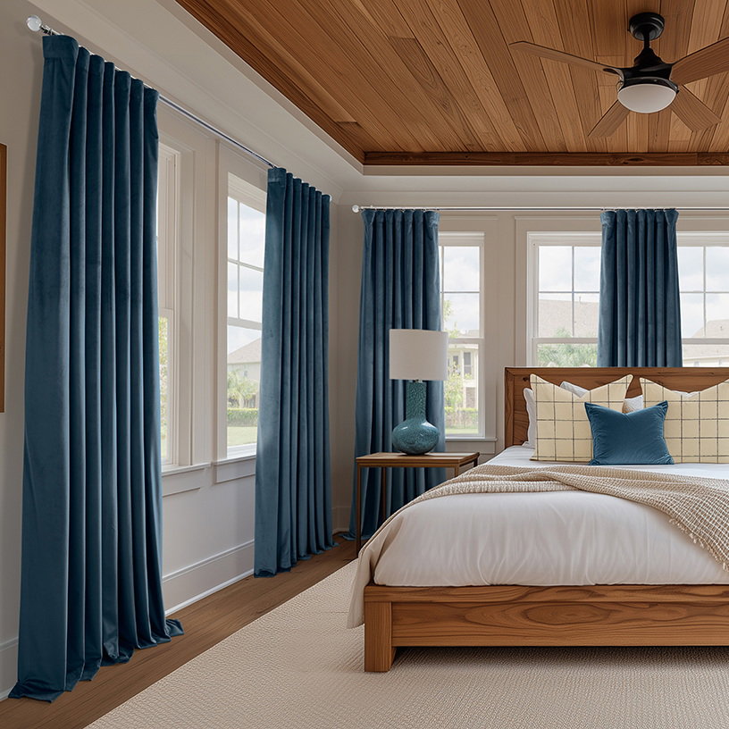 VELVET CURTAINS