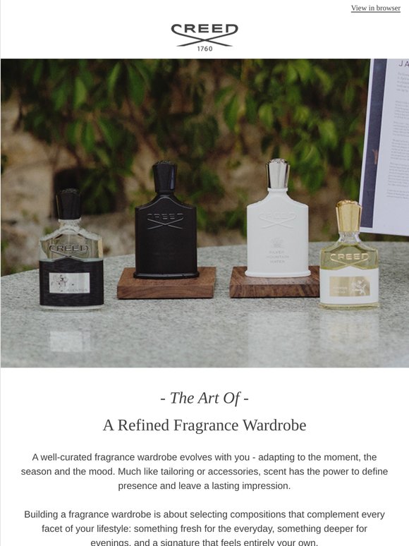 How To Upgrade Your Fragrance Wardrobe