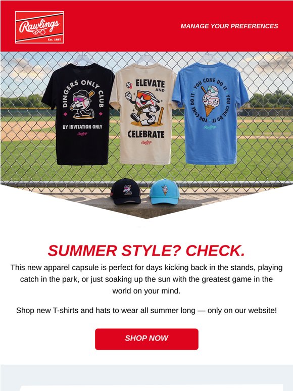 Your Go-To Ballpark Fit Just Dropped