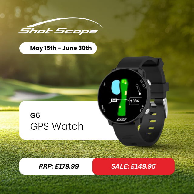 Shot Scope G6 GPS Golf Watch