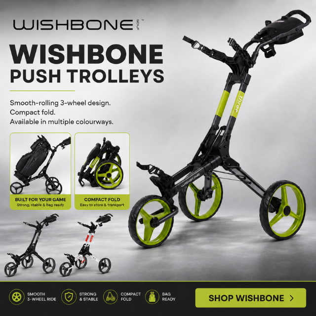 Wishbone Cube 3-Wheel Golf Trolley